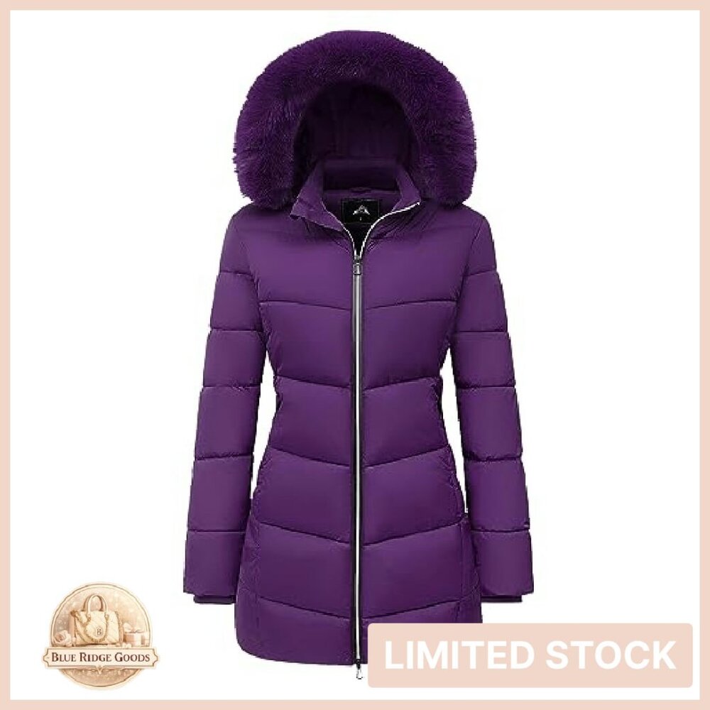Winter Windproof Warm Down Puffer Jacket Hooded C… - image 2